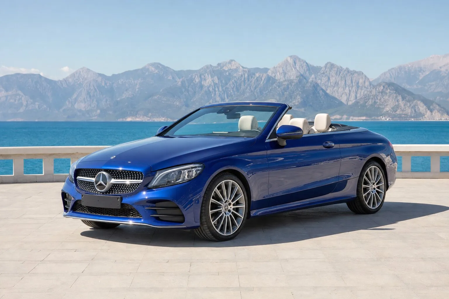 Mercedes-Benz C200 AMG Cabrio 2018, аренда в Анталии